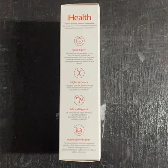 iHealth PT3 Infrared No-Touch Thermometer - Picture 2 of 4